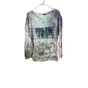 Y2K PINKA, Made In Italy, Euro Wear  Top Size L/XL